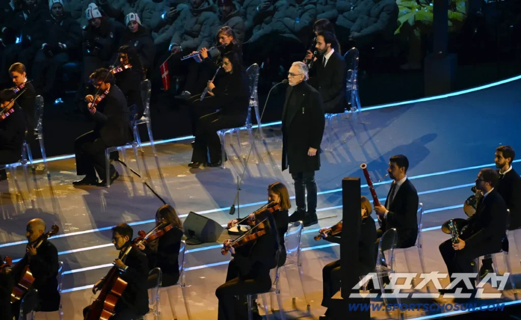Andrea Bocelli Closes 2026 Milan-Cortina Olympics Opening in Epic Finale