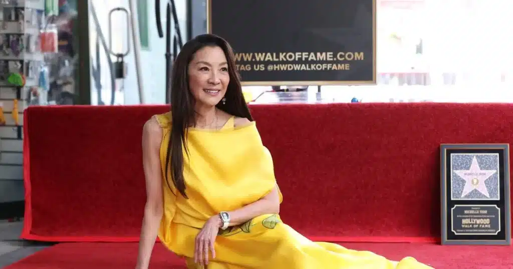 Michelle Yeoh Receives Hollywood Walk of Fame Star Milestone