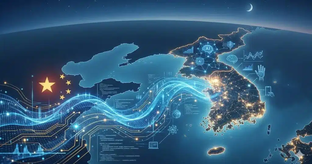 China Uses AI for Espionage in South Korea to Undermine US Alliance