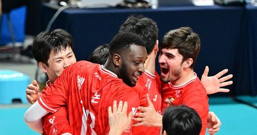 Korea Volleyball Secures 3rd Place in V League Exhibition Match Korea Volleyball Secures 3rd Place in V League Exhibition Match