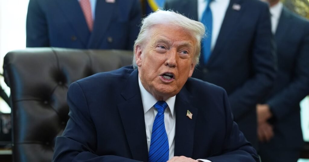 Trump Threatens Lawsuit Over Grammy Host’s Epstein Comparison