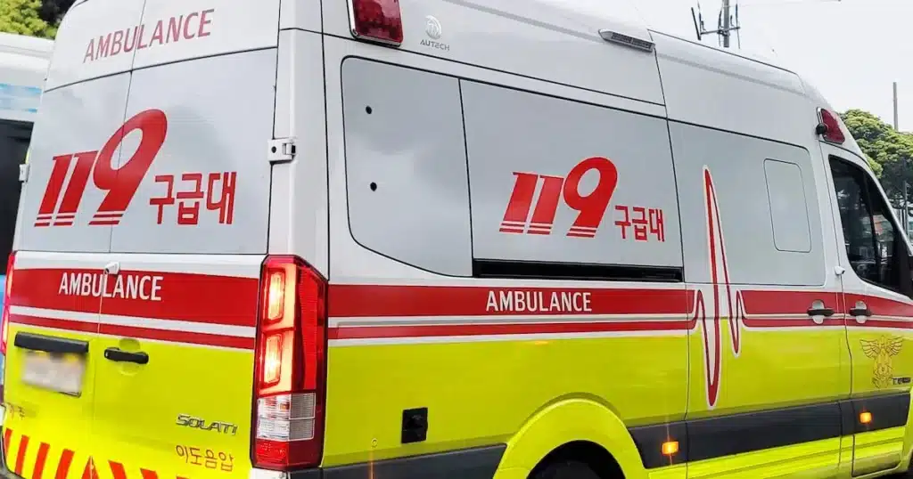 80-Year-Old Driver Dies in Fiery Crash at Cheonan Memorial Park