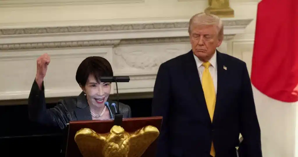 Takaichi Gifts 250g Japanese Rice to Trump at White House