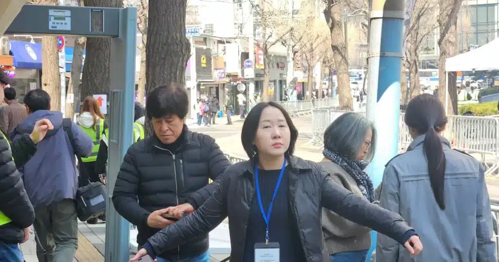 BTS ARMY Faces Body Scans at Gwanghwamun Square Concert