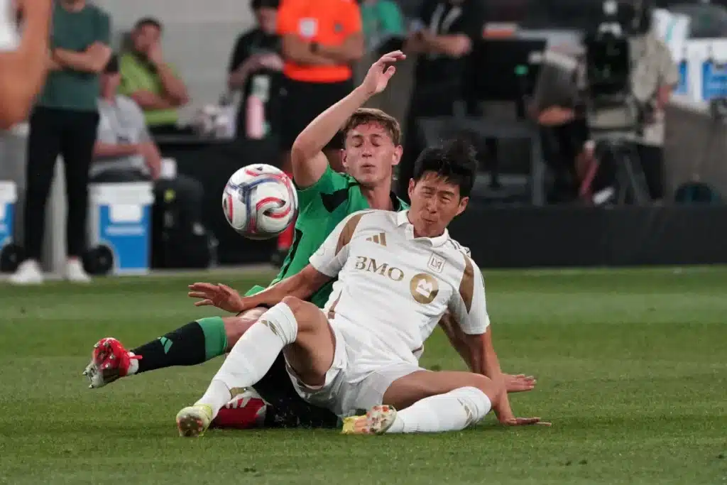 Son Heung-min Praises LAFC Coach Dos Santos’ Team-First Tactics After Austin Win Son Heung-min Praises LAFC Coach Dos Santos’ Team-First Tactics After Austin Win