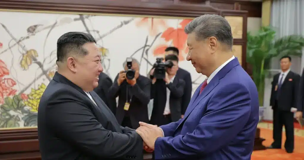 Xi Jinping Hails Kim Jong-un Re-Election, Vows to Safeguard Ties