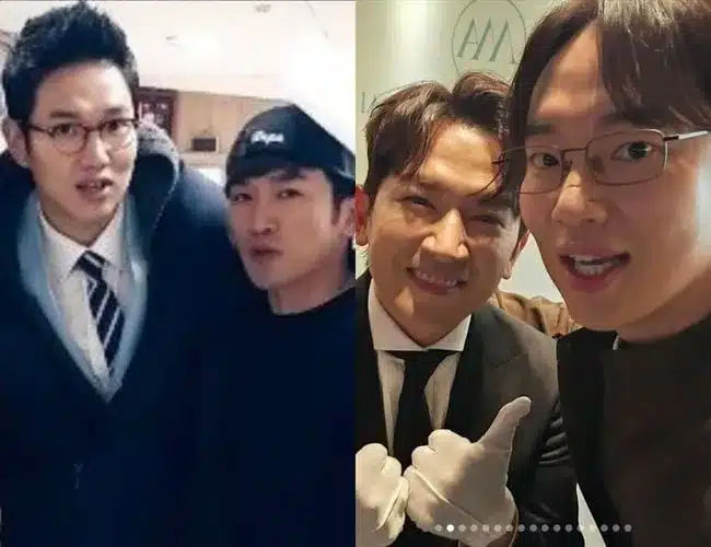 Jang Sung-kyu Attends Shinhwa Star Lee Min-woo’s Wedding Jang Sung-kyu Attends Shinhwa Star Lee Min-woo’s Wedding