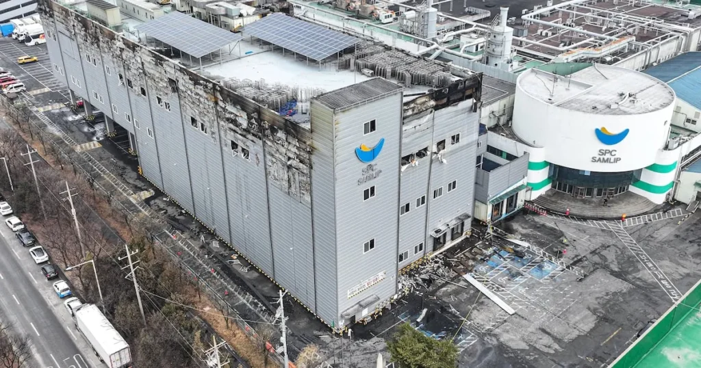 SPC Siheung Factory Fire Cause Undetermined by Experts SPC Siheung Factory Fire Cause Undetermined by Experts