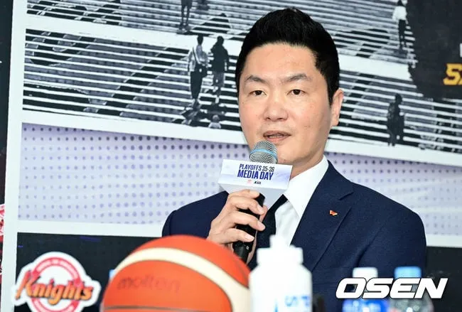 KBL Playoffs Media Day: SK Coach Jeon Hee-cheol Issues Challenge KBL Playoffs Media Day: SK Coach Jeon Hee-cheol Issues Challenge