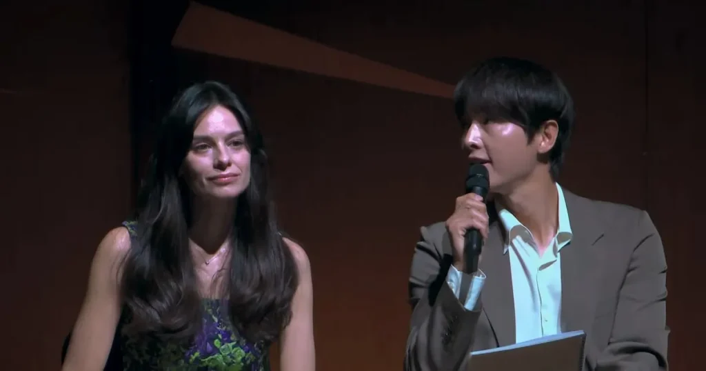 Song Joong-ki and Katie Reunite on Stage After 3 Years