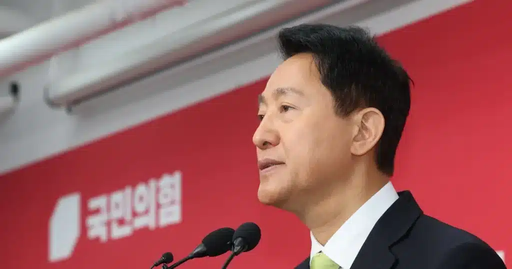 Oh Se-hoon Registers as Seoul Mayor By-Election Candidate