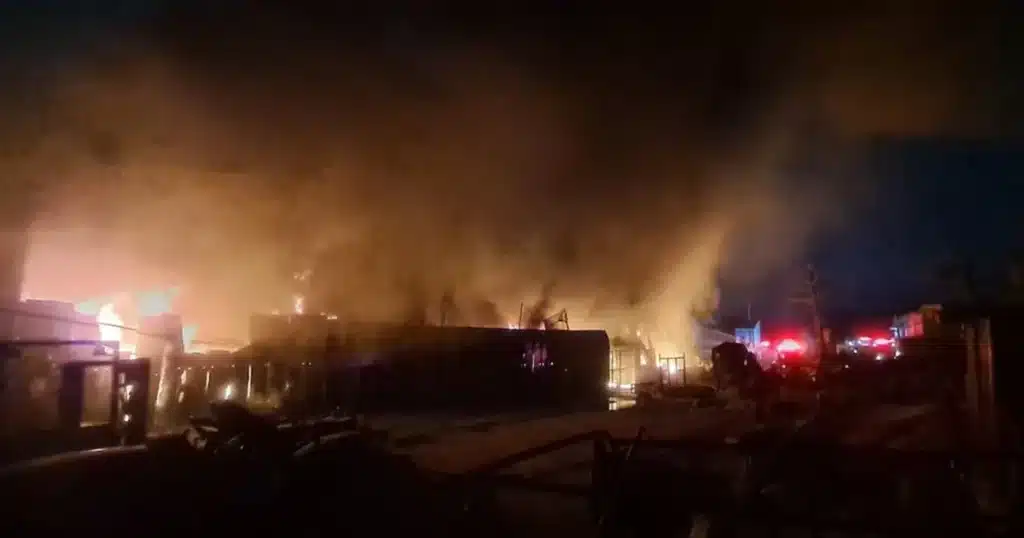 Namyangju Factory Fire: Worker Burned, Phase 1 Suppression Underway