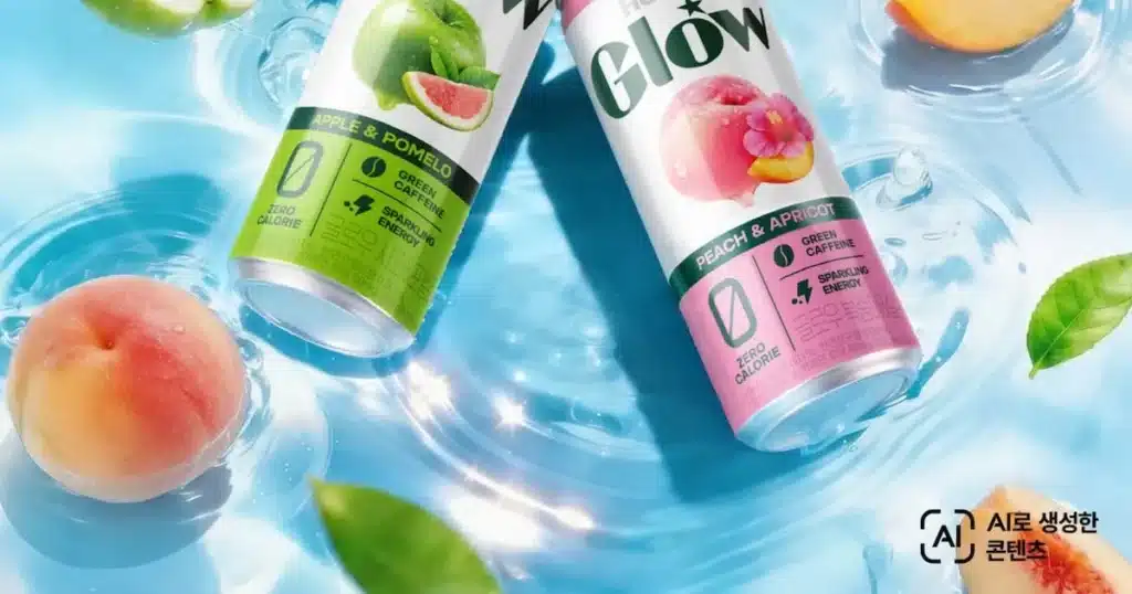Lotte Chilsung Launches Two Low-Burden Hot Six Glow Energy Drinks