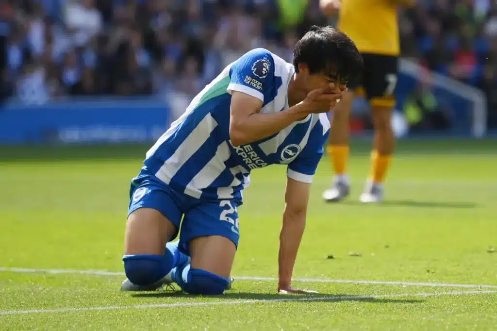 Japan Star Mitoma Hamstring Injury Hits Before WC Squad Reveal Japan Star Mitoma Hamstring Injury Hits Before WC Squad Reveal