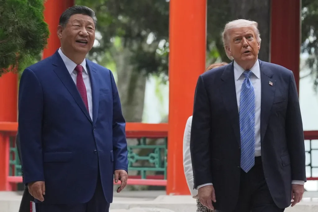 Trump Meets Xi Jinping in Zhongnanhai for Trade Discussions