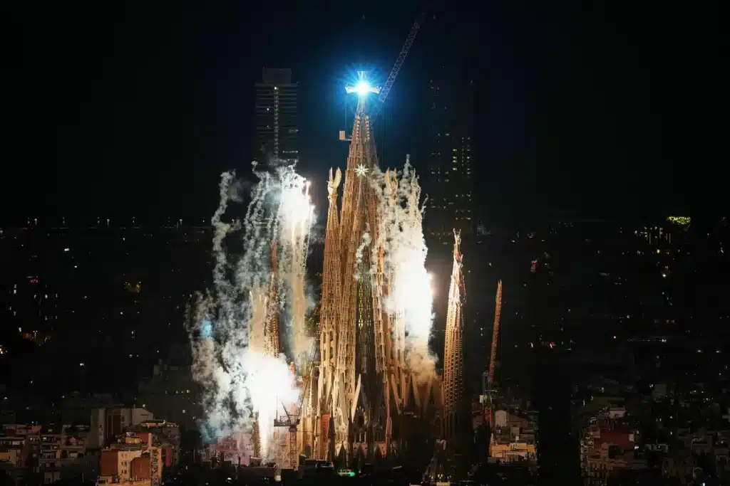 Pope Francis Honors Gaudí at Sagrada Familia’s ‘Tower of Christ’