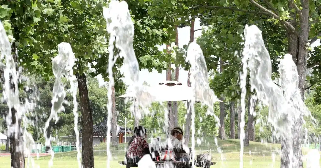 Seoul Swelters as Summer Heat Hits 28°C; Showers Expected