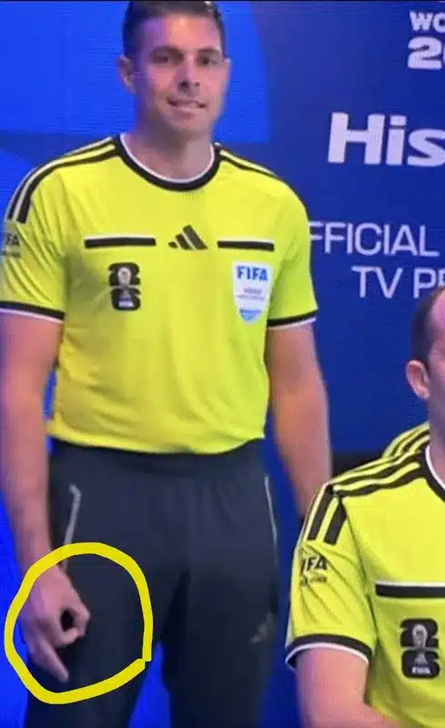 FIFA Rules on Referee’s Hand Gesture Amid White Supremacy Claims FIFA Rules on Referee’s Hand Gesture Amid White Supremacy Claims