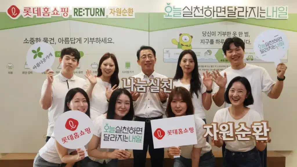 Lotte Home Shopping Champions Sustainable ESG Practices