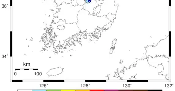 Magnitude 2.1 Earthquake Strikes Near Gimcheon, South Korea Magnitude 2.1 Earthquake Strikes Near Gimcheon, South Korea