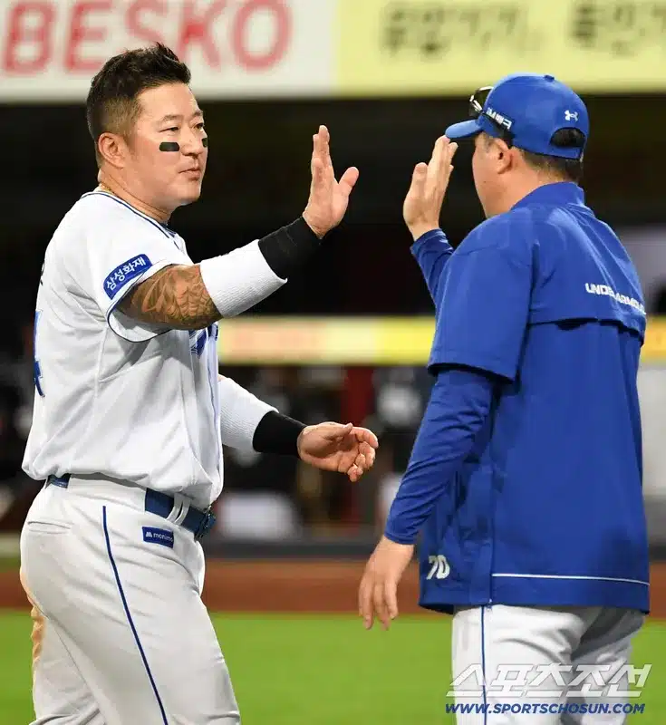 Samsung Lions Reclaim First Place with Dominant Win Over LG Twins Samsung Lions Reclaim First Place with Dominant Win Over LG Twins