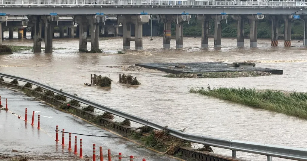 Heavy Rains and Strong Winds to Lash Korea After Typhoon Bavi