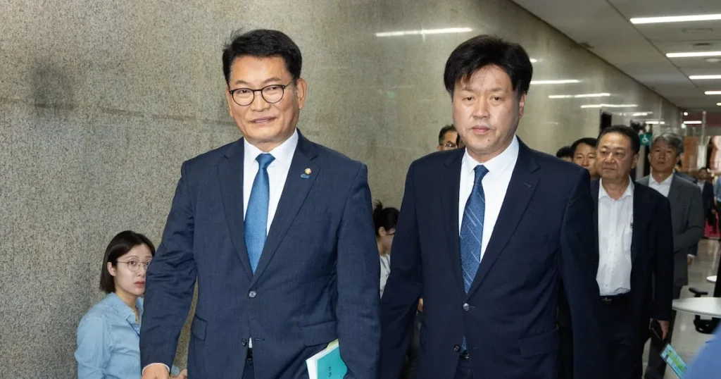 Democratic Party Approves Exceptions for Song Young-gil, Kim Yong Candidacy Democratic Party Approves Exceptions for Song Young-gil, Kim Yong Candidacy