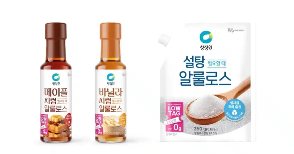 Chungjungone Unveils 3 New Allulose Sweeteners