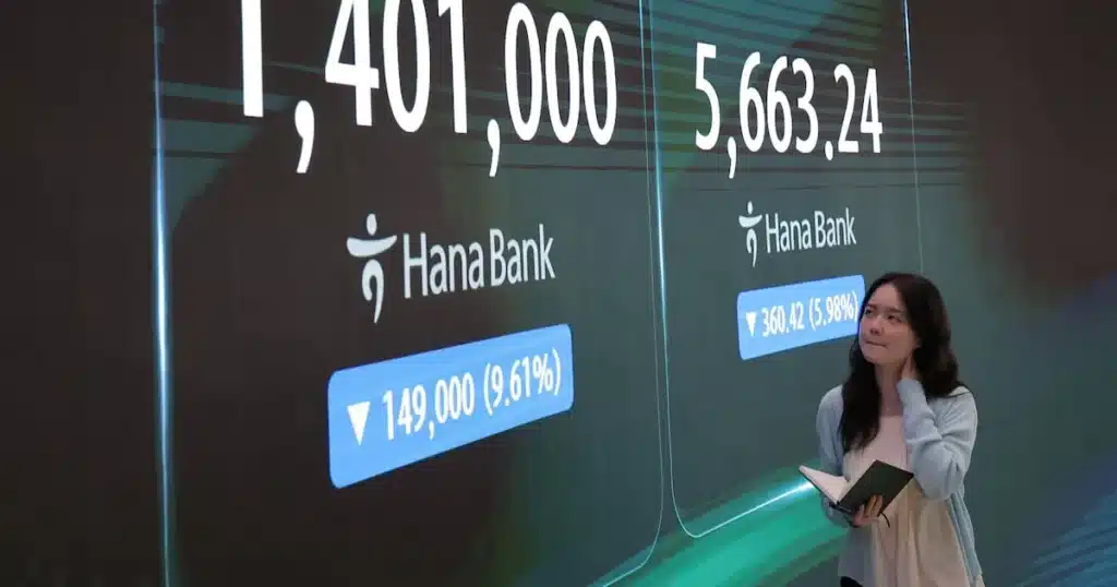 Korean Stocks Plunge, Investors Face Despair and Frustration Korean Stocks Plunge, Investors Face Despair and Frustration