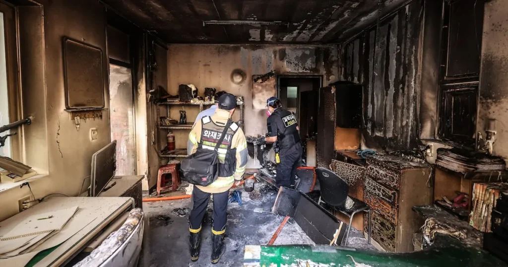 Gyeongsan Apartment Arson: Second Victim Dies from Burns