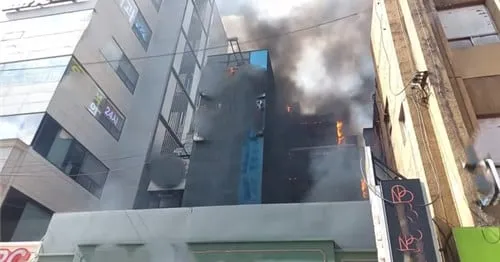 Seoul Building Fire Prompts Evacuation of Over 130 People Seoul Building Fire Prompts Evacuation of Over 130 People