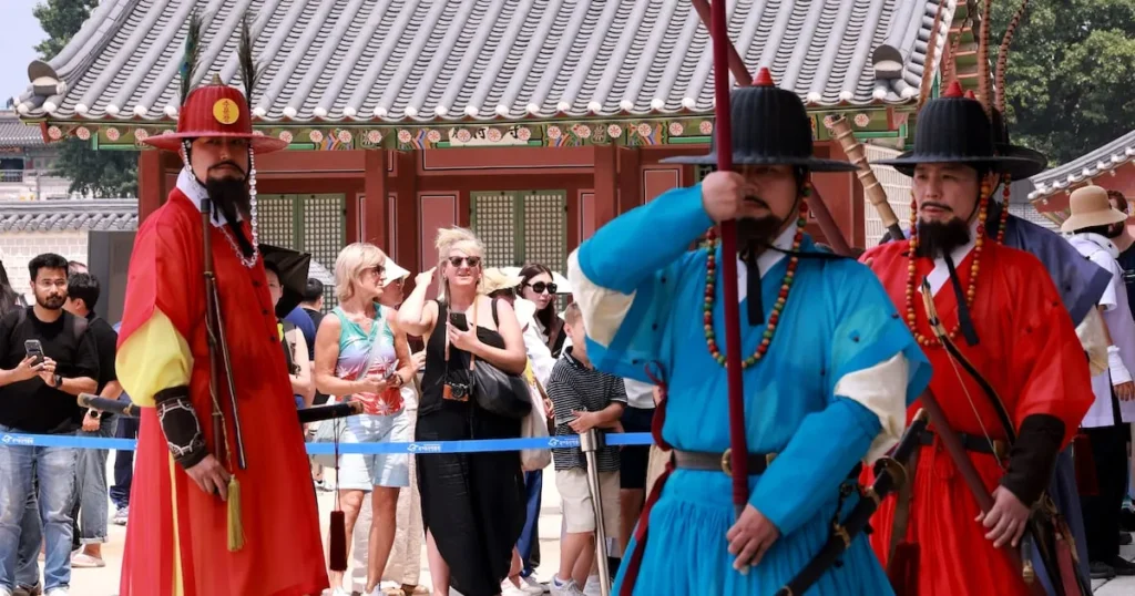 Gyeongbok Palace Guard Ceremony Suspended Due to Extreme Heat