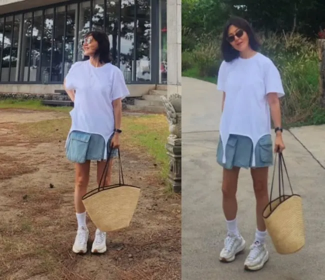 Han Hye-yeon Flaunts Trim Figure After 16kg Weight Loss Han Hye-yeon Flaunts Trim Figure After 16kg Weight Loss