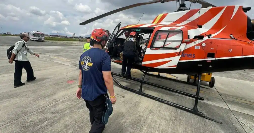 Nepal Floods: Rescuers Deploy Helicopters in Search for 9 Missing South Koreans Nepal Floods: Rescuers Deploy Helicopters in Search for 9 Missing South Koreans