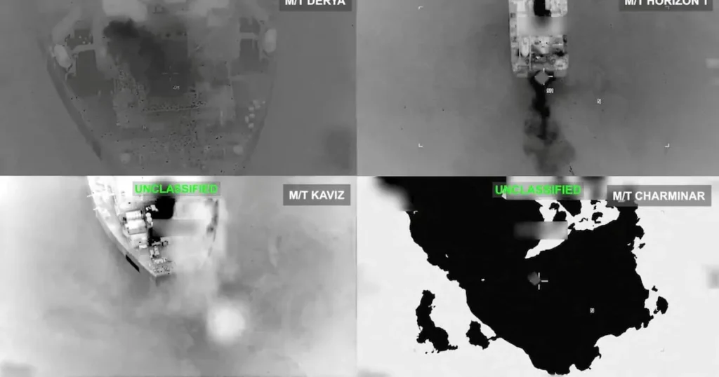 US Navy Strikes Iranian Oil Tankers in Retaliation